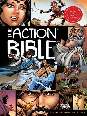 cover image of The Action Bible: God's Redemptive Story
